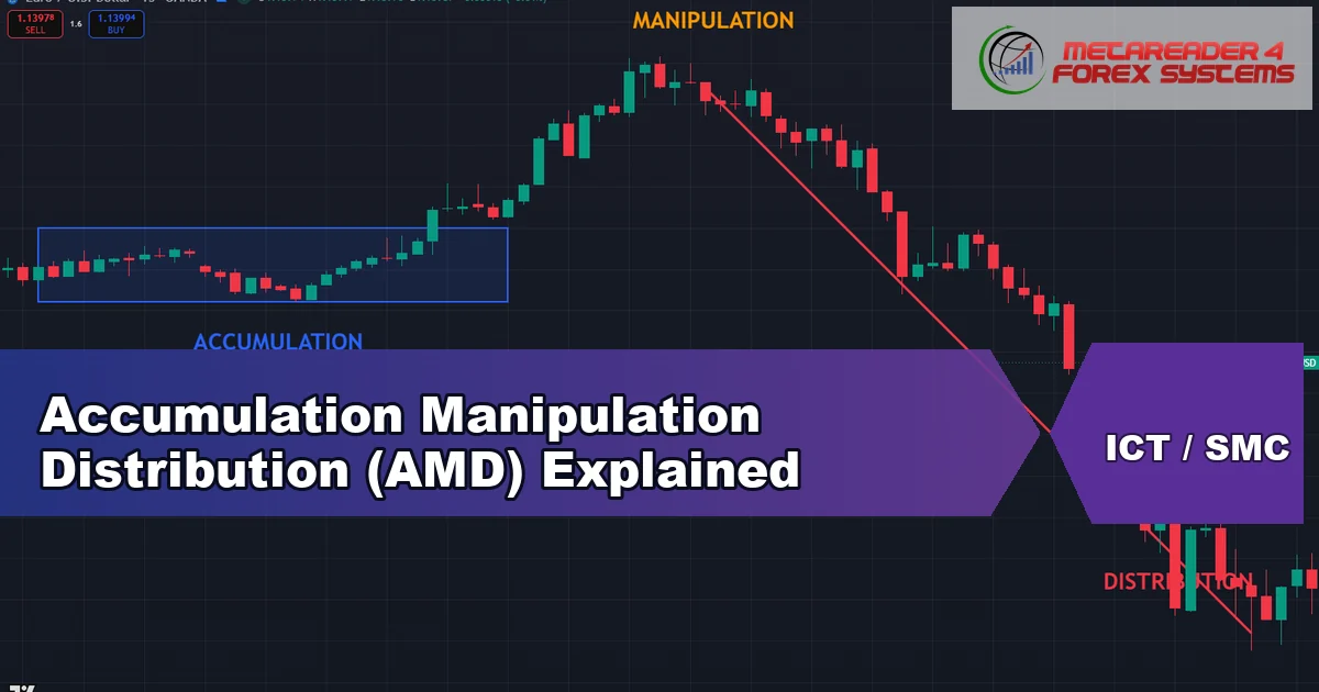 accumulation manipulation distribution - Accumulation Manipulation Distribution (AMD) Explained featured image
