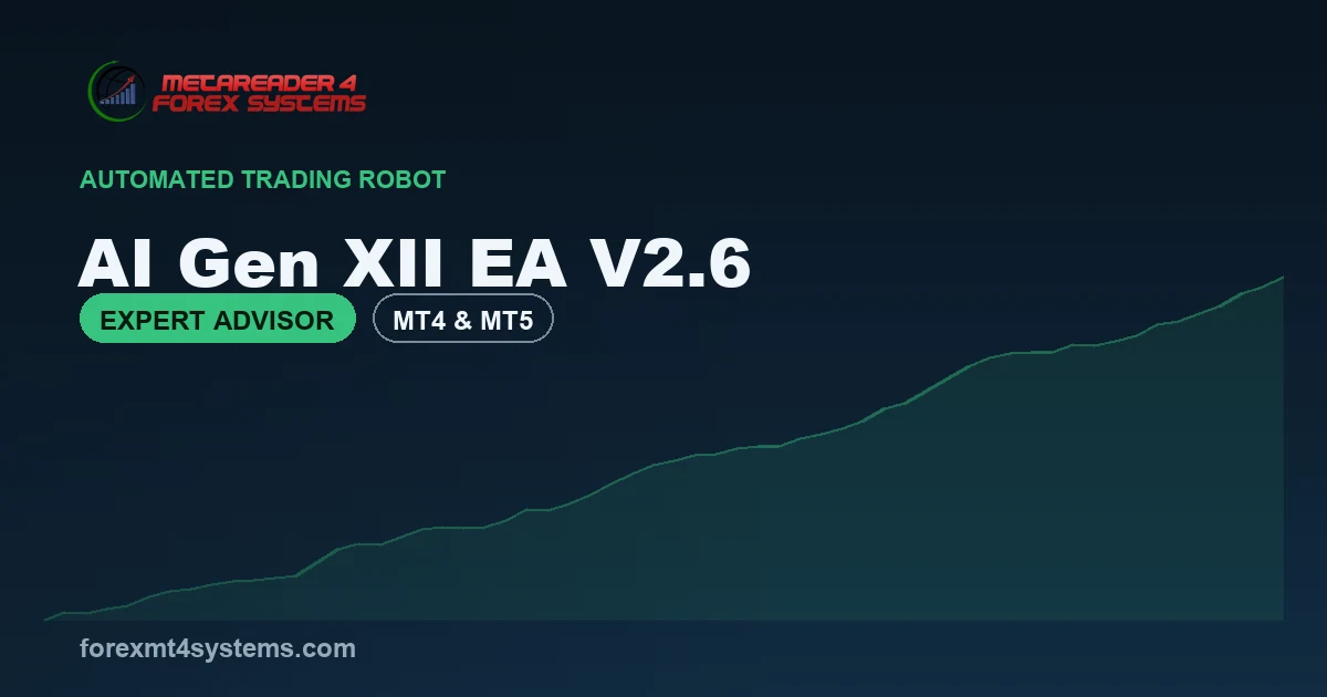 AI Gen XII EA V2.6 for MT4 and MT5 - featured image