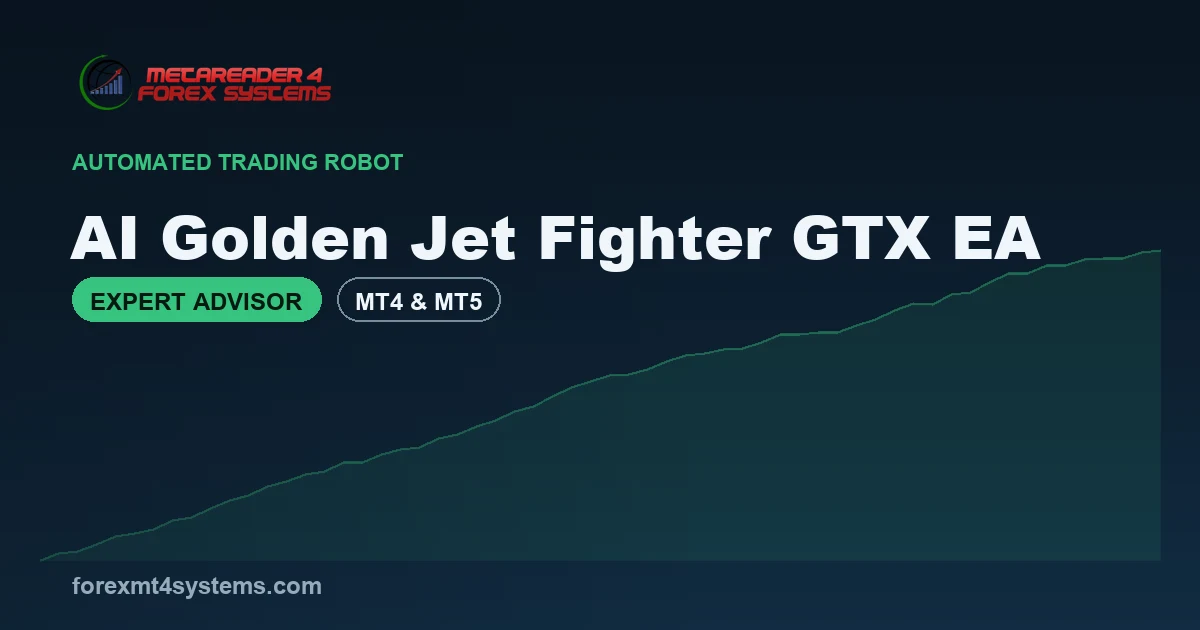 AI Golden Jet Fighter GTX EA for MT4 and MT5 - featured image