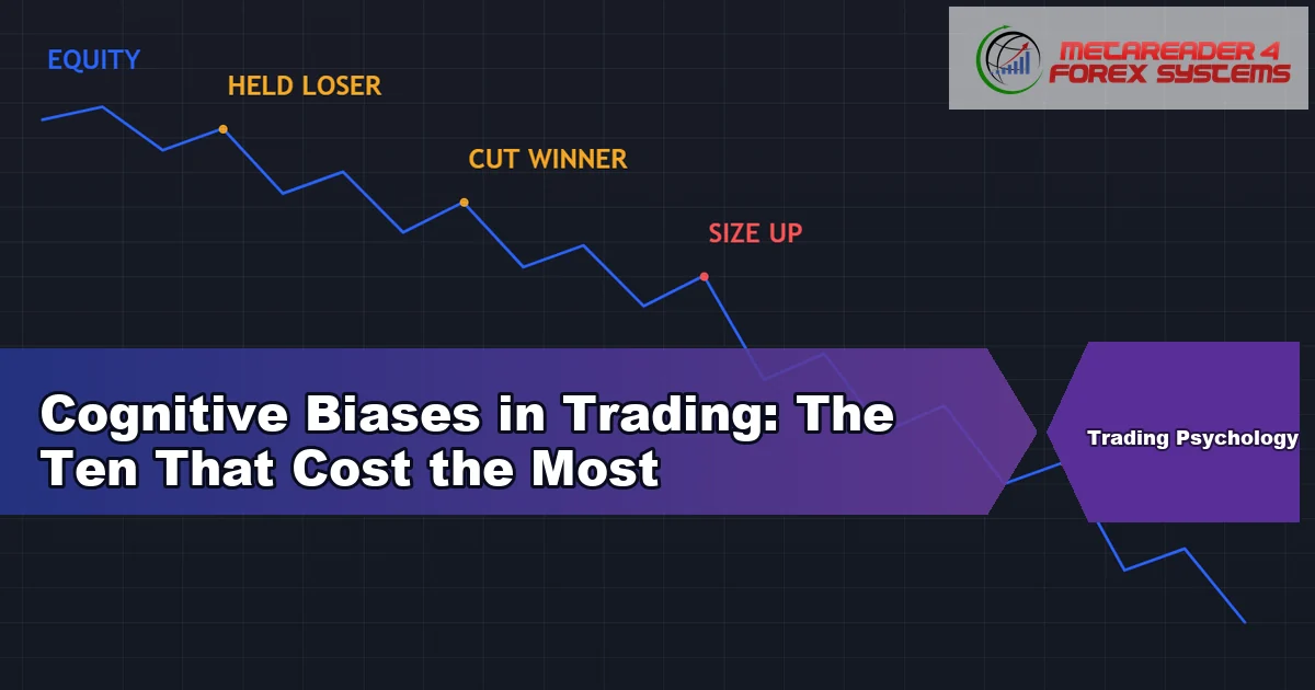 cognitive biases in trading - Cognitive Biases in Trading: The Ten That Cost the Most featured image