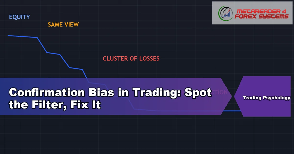 confirmation bias in trading - Confirmation Bias in Trading: Spot the Filter, Fix It featured image