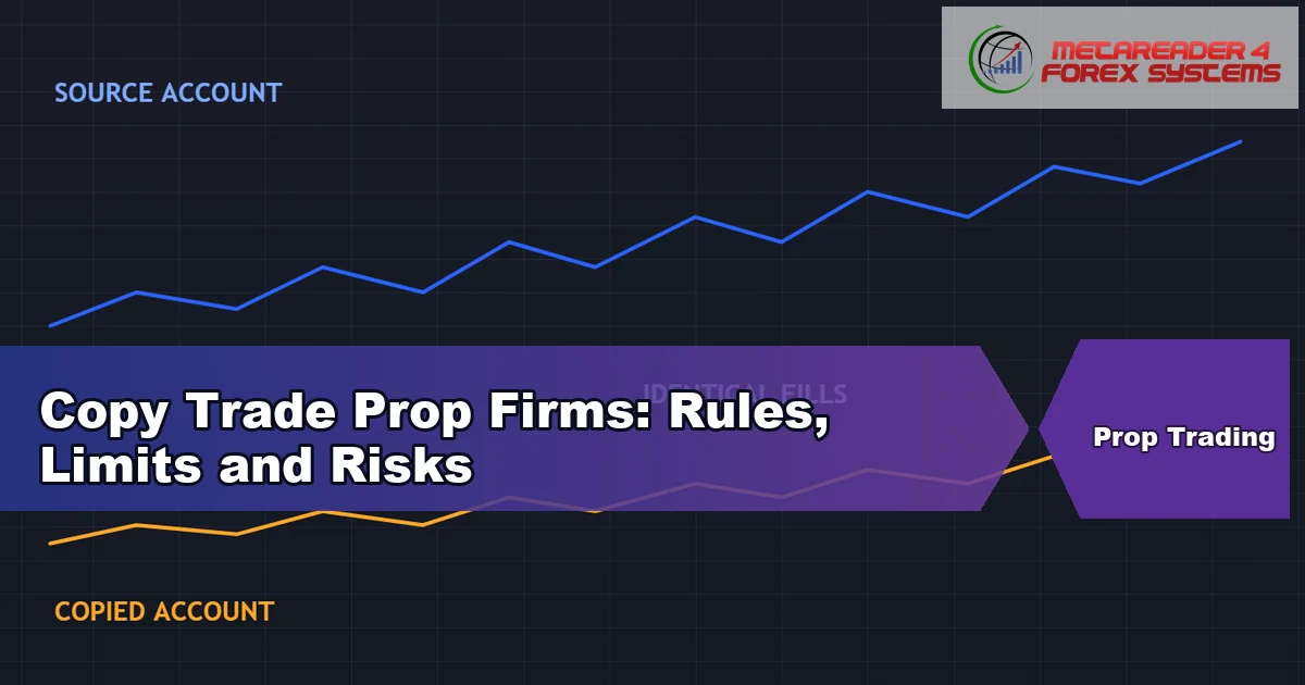 copy trade prop firms - Copy Trade Prop Firms: Rules, Limits and Risks featured image