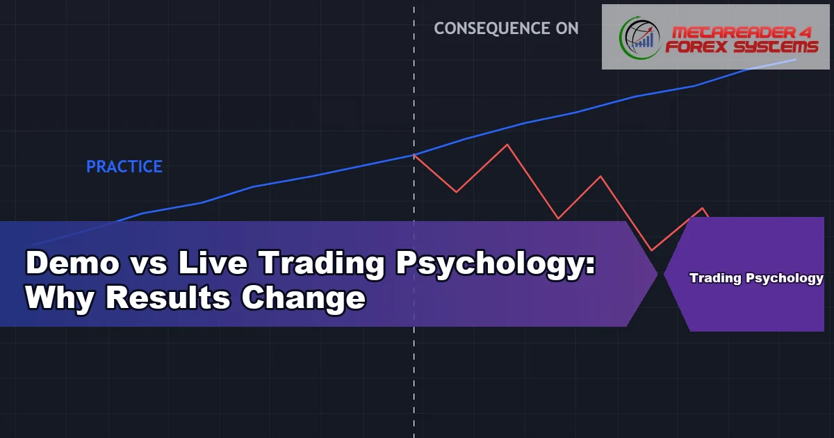 demo vs live trading psychology - Demo vs Live Trading Psychology: Why Results Change featured image