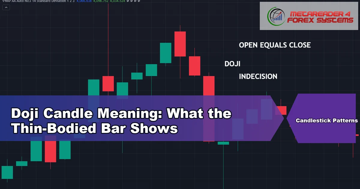 doji candle meaning - Doji Candle Meaning: What the Thin-Bodied Bar Shows featured image