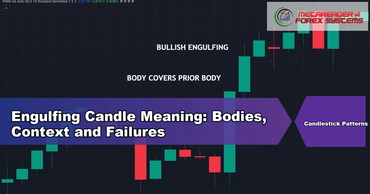 engulfing candle meaning - Engulfing Candle Meaning: Bodies, Context and Failures featured image