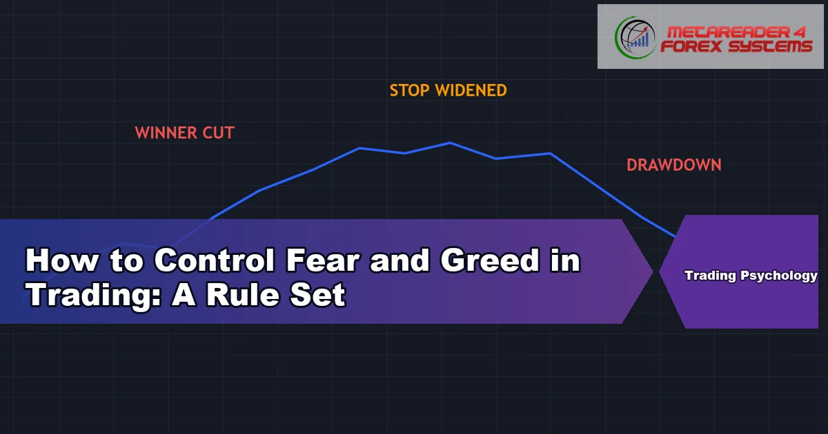 how to control fear and greed in trading - How to Control Fear and Greed in Trading: A Rule Set featured image