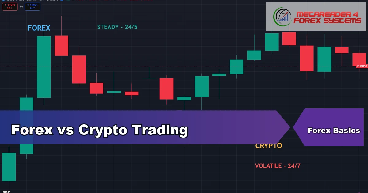 forex vs crypto trading - Forex vs Crypto Trading featured image