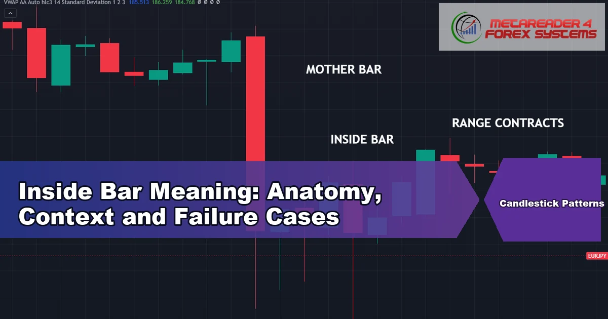 inside bar meaning - Inside Bar Meaning: Anatomy, Context and Failure Cases featured image