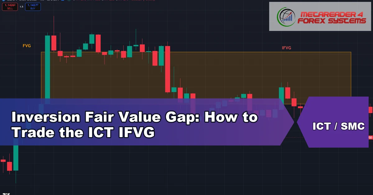 inversion fair value gap - Inversion Fair Value Gap: How to Trade the ICT IFVG featured image