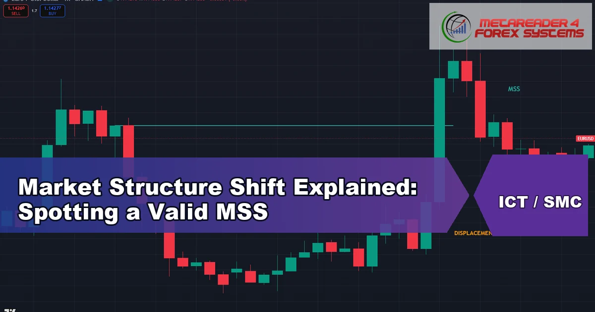 market structure shift - Market Structure Shift Explained: Spotting a Valid MSS featured image