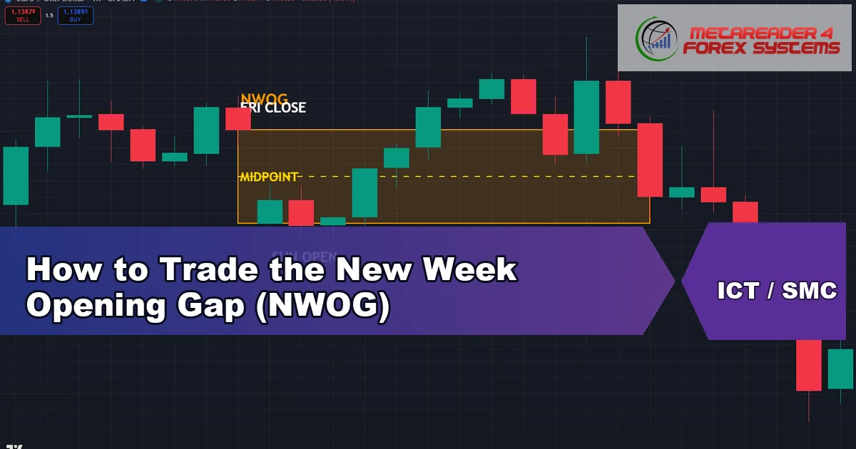 new week opening gap - How to Trade the New Week Opening Gap (NWOG) featured image