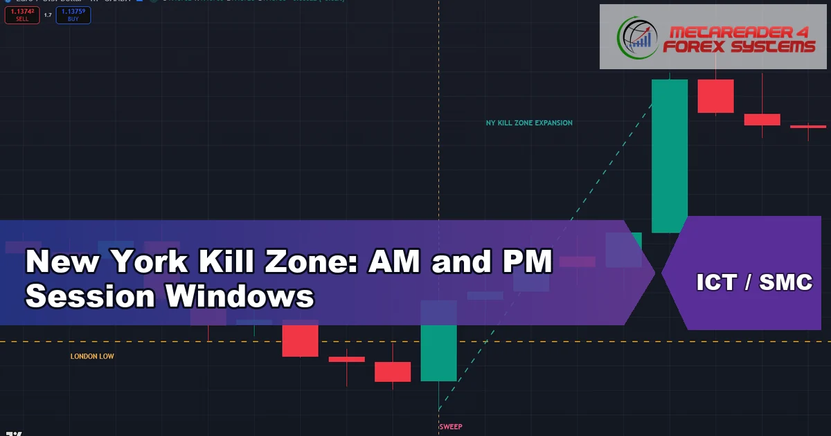 new york kill zone - New York Kill Zone: AM and PM Session Windows featured image