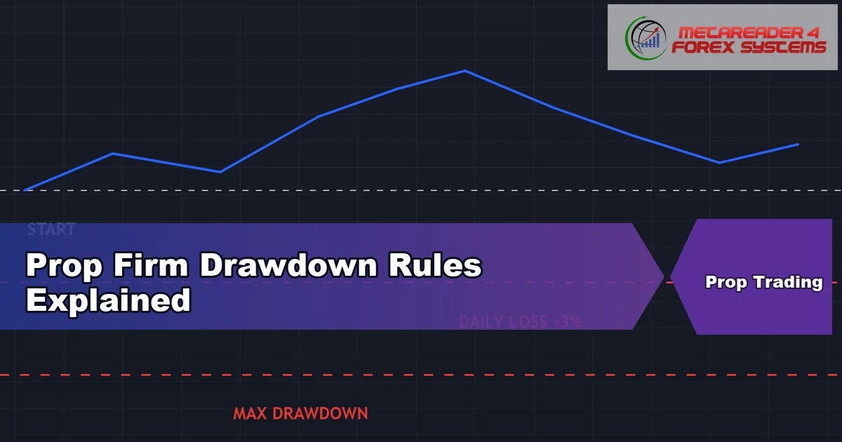 prop firm drawdown rules - Prop Firm Drawdown Rules Explained featured image