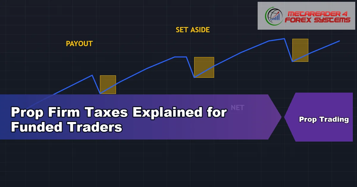 prop firm taxes - Prop Firm Taxes Explained for Funded Traders featured image