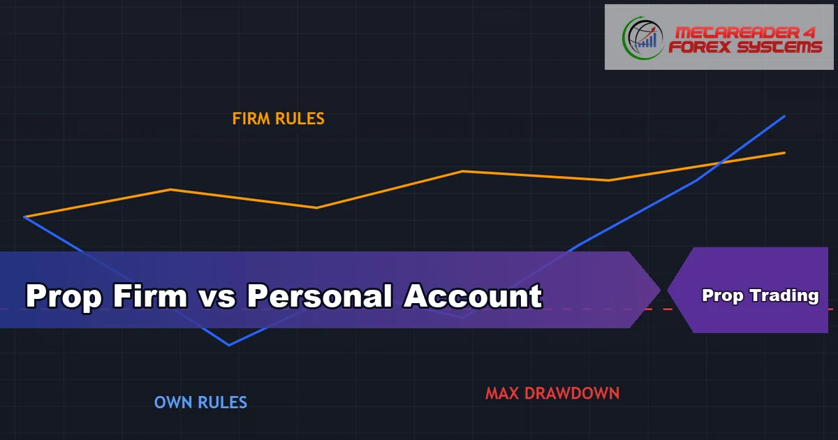 prop firm vs personal account - Prop Firm vs Personal Account featured image