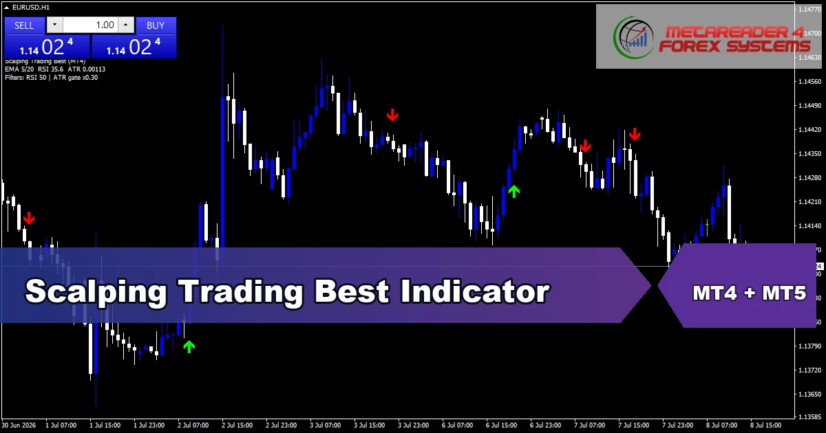 Scalping Trading Best - MT4 and MT5 indicator featured image
