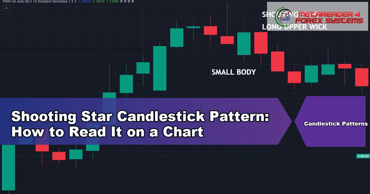 shooting star candlestick pattern - Shooting Star Candlestick Pattern: How to Read It on a Chart featured image