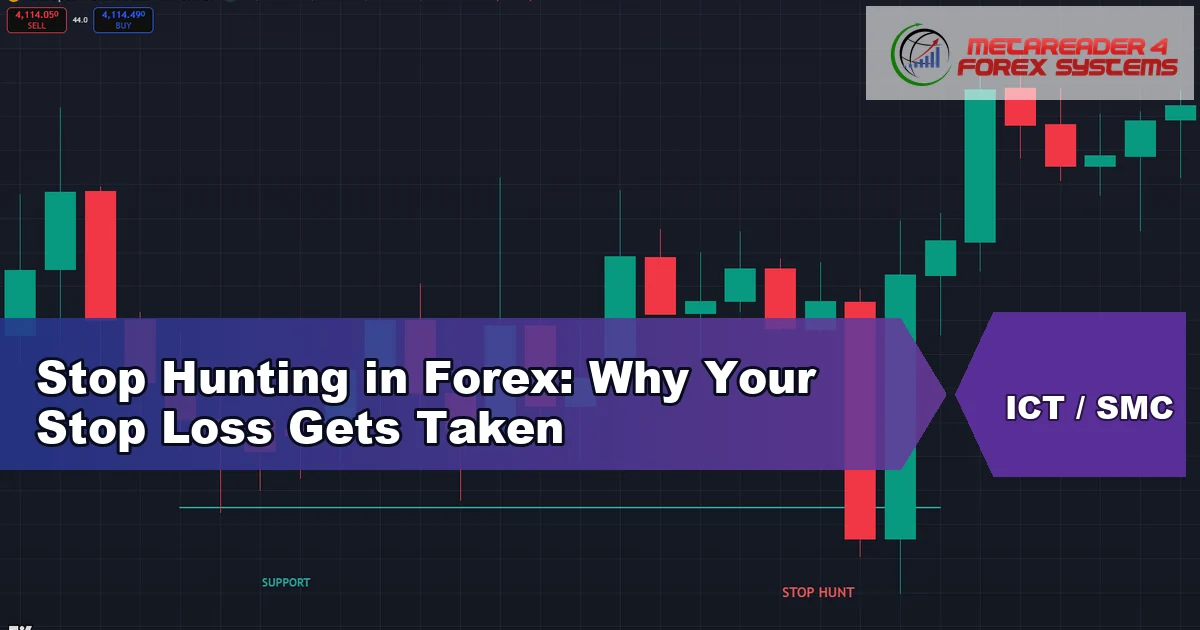stop hunting in forex - Stop Hunting in Forex: Why Your Stop Loss Gets Taken featured image