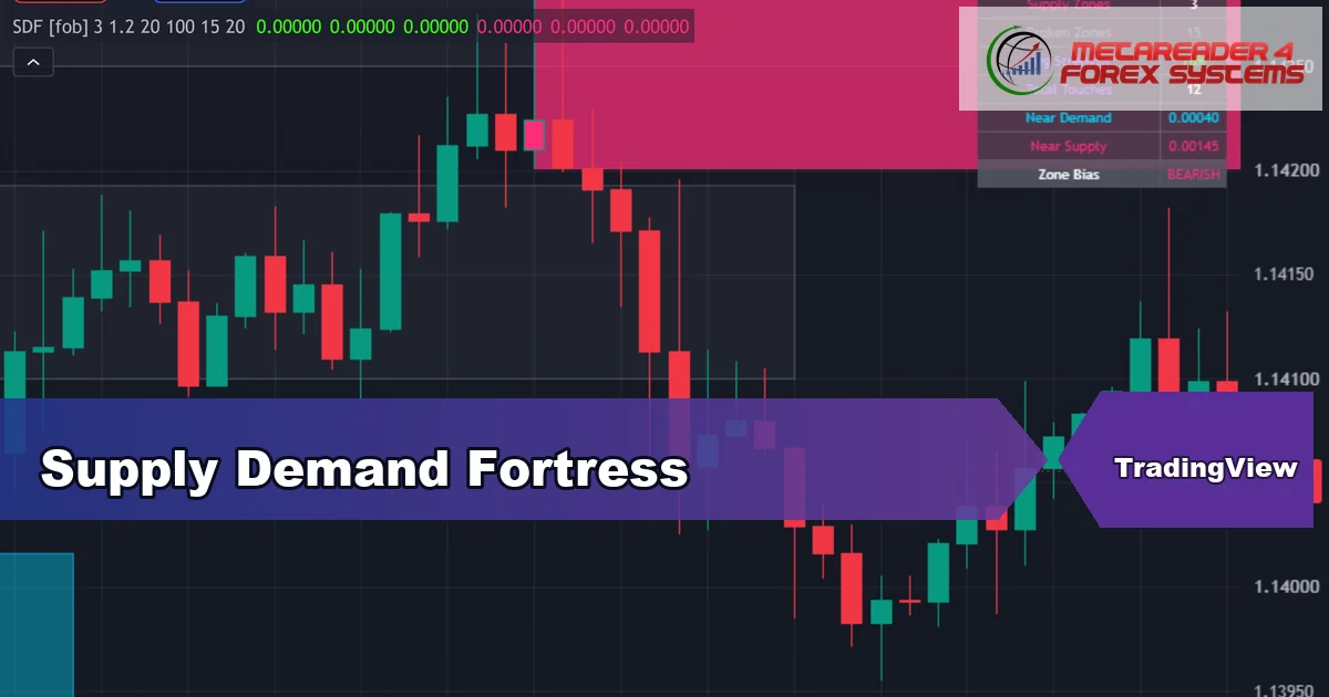 supply and demand zones indicator TradingView - Supply Demand Fortress featured image