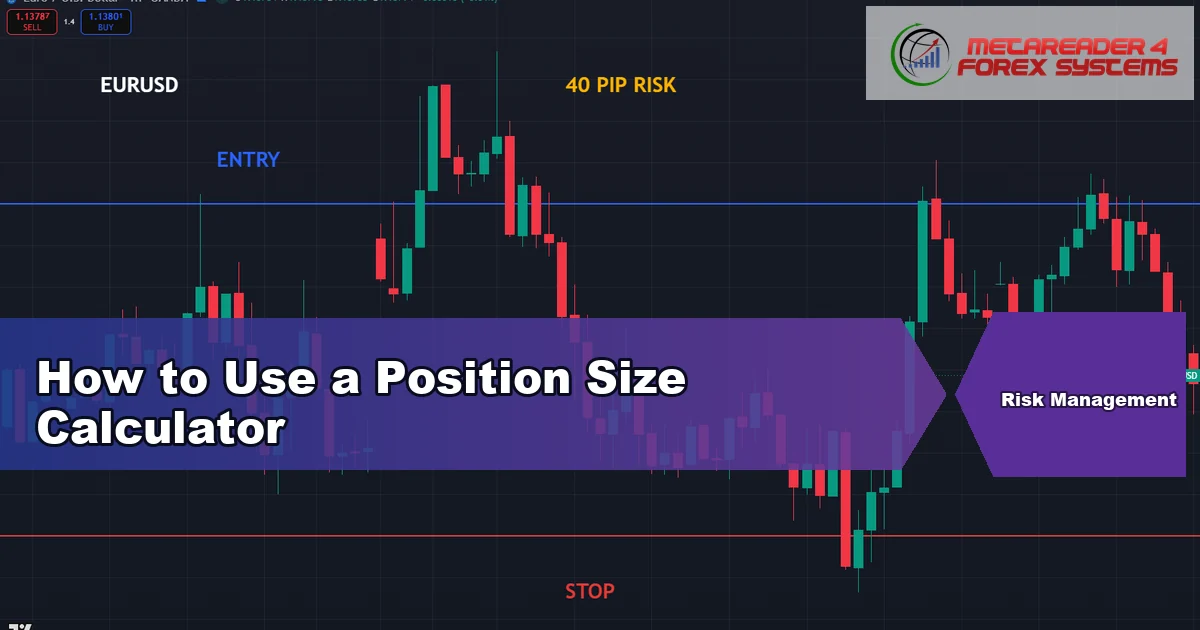 how to use a position size calculator - How to Use a Position Size Calculator featured image