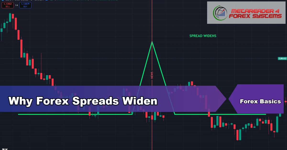 why forex spreads widen - Why Forex Spreads Widen featured image