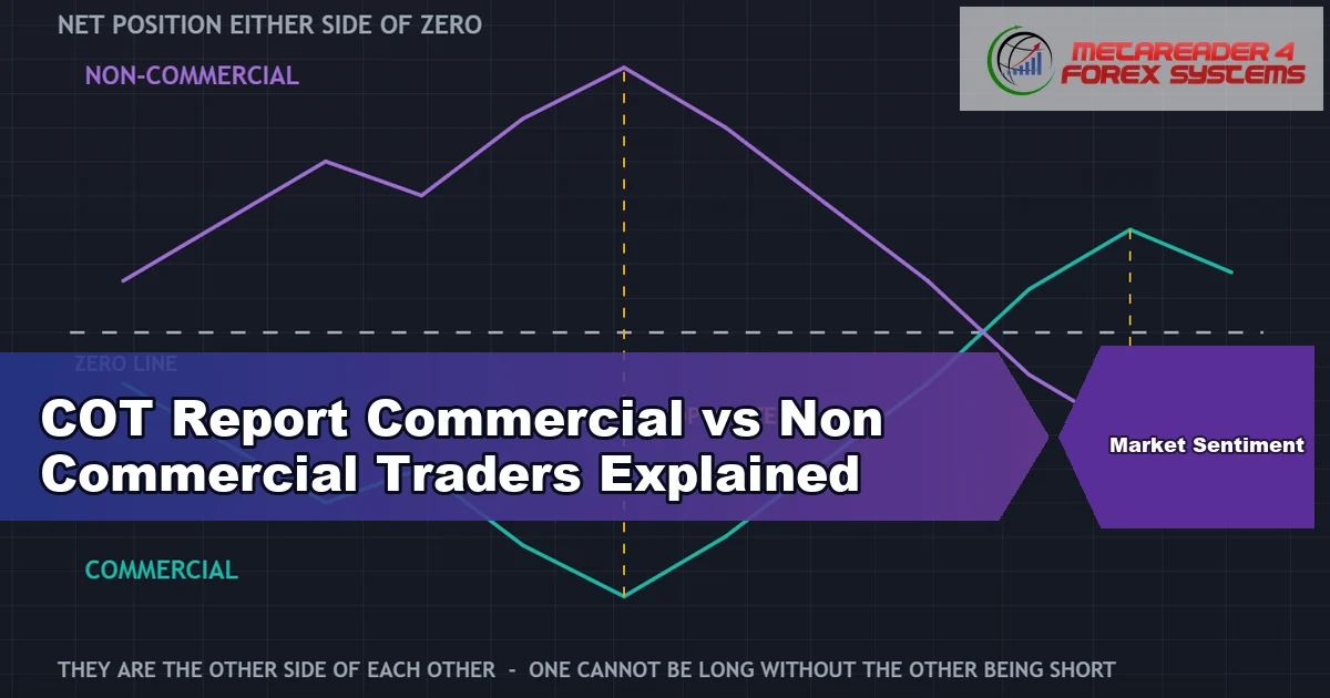 cot report commercial vs non commercial - COT Report Commercial vs Non Commercial Traders Explained featured image