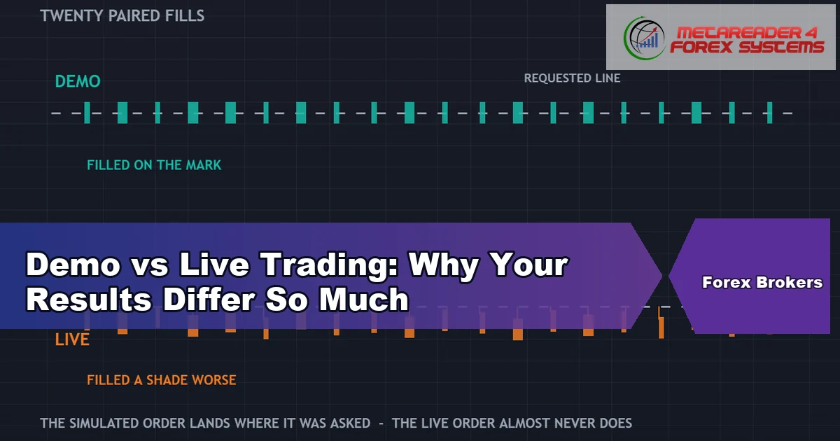demo vs live trading - Demo vs Live Trading: Why Your Results Differ So Much featured image