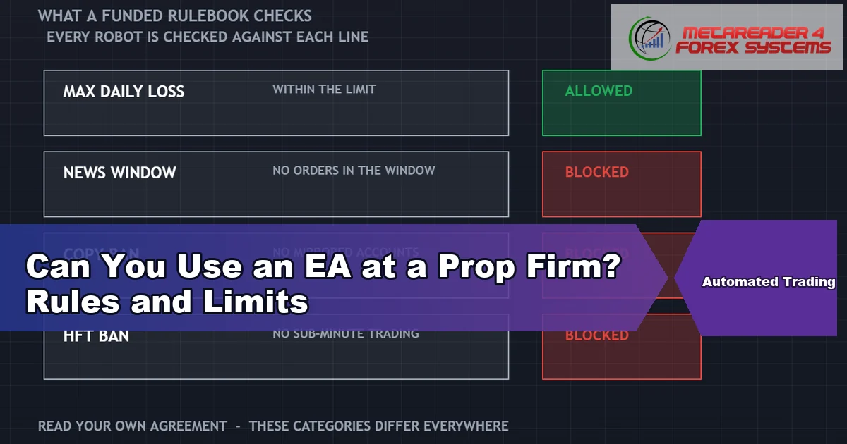 can you use an ea at a prop firm - Can You Use an EA at a Prop Firm? Rules and Limits featured image