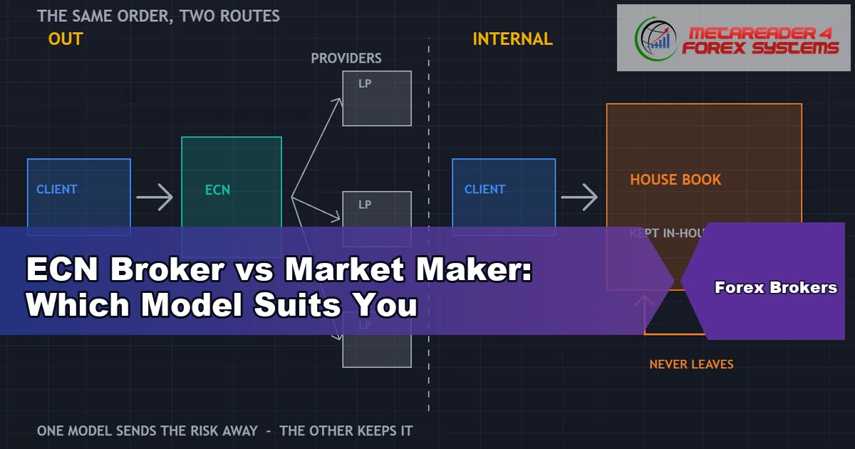 ecn broker vs market maker - ECN Broker vs Market Maker: Which Model Suits You featured image