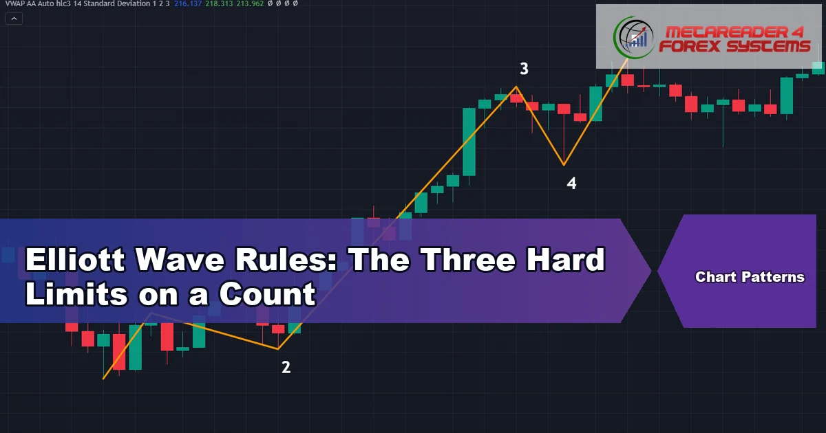 elliott wave rules - Elliott Wave Rules: The Three Hard Limits on a Count featured image
