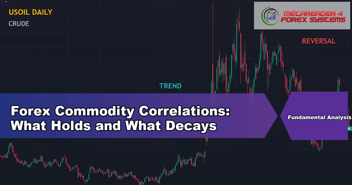 forex commodity correlations - Forex Commodity Correlations: What Holds and What Decays featured image