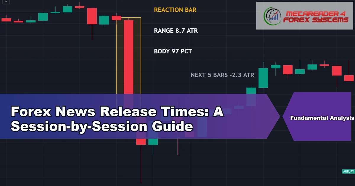 forex news release times - Forex News Release Times: A Session-by-Session Guide featured image