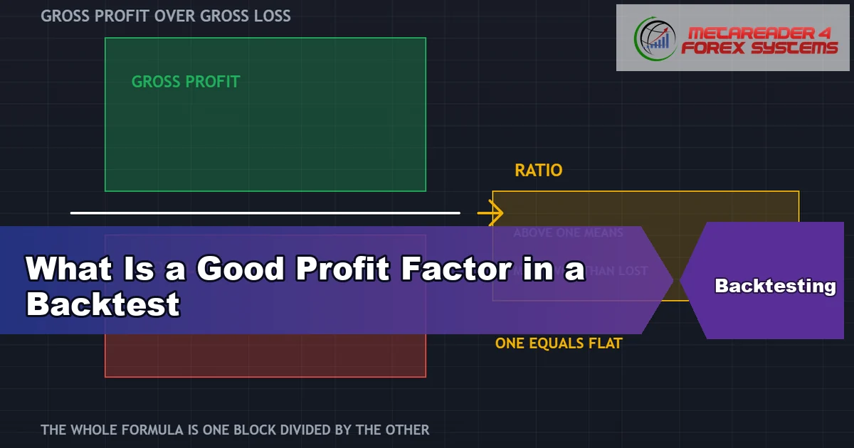 what is a good profit factor - What Is a Good Profit Factor in a Backtest featured image