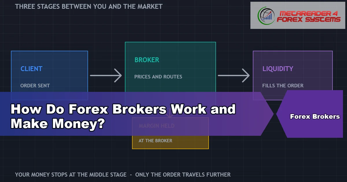 how do forex brokers work - How Do Forex Brokers Work and Make Money? featured image