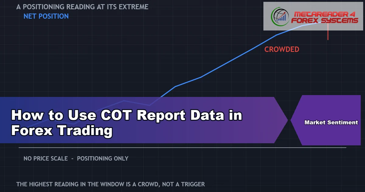 how to use cot report - How to Use COT Report Data in Forex Trading featured image