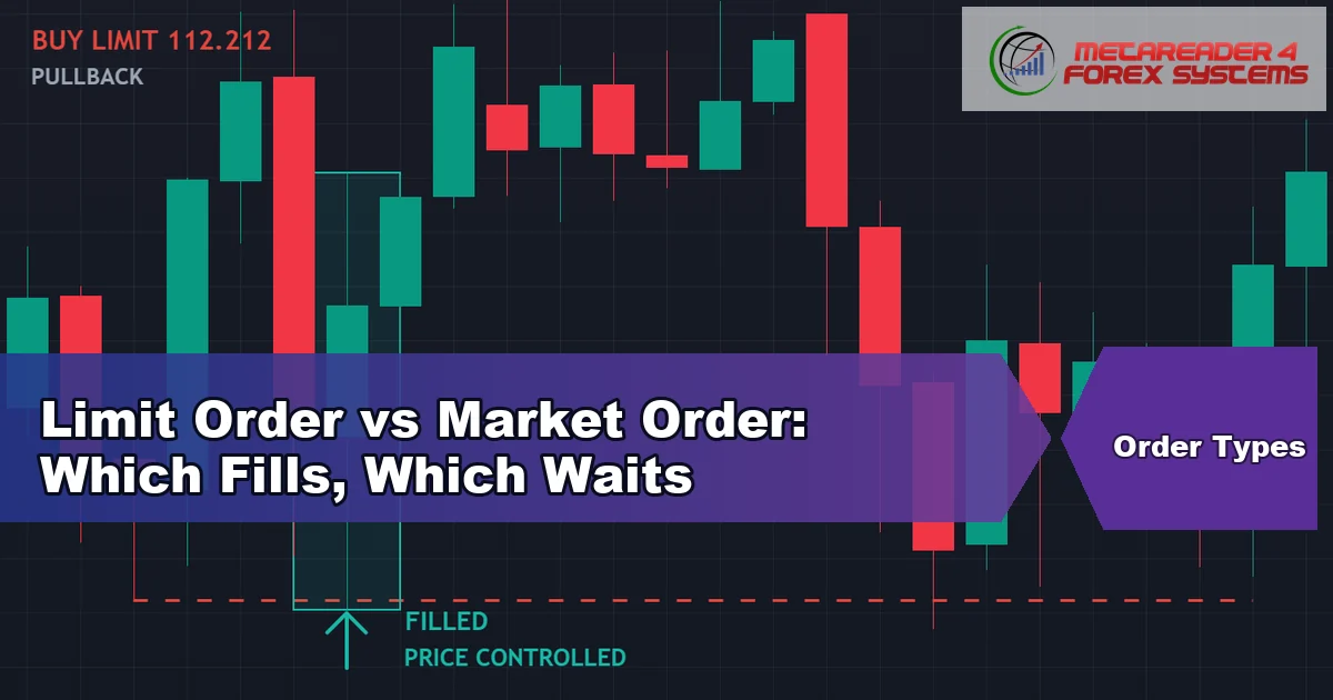 limit order vs market order - Limit Order vs Market Order: Which Fills, Which Waits featured image