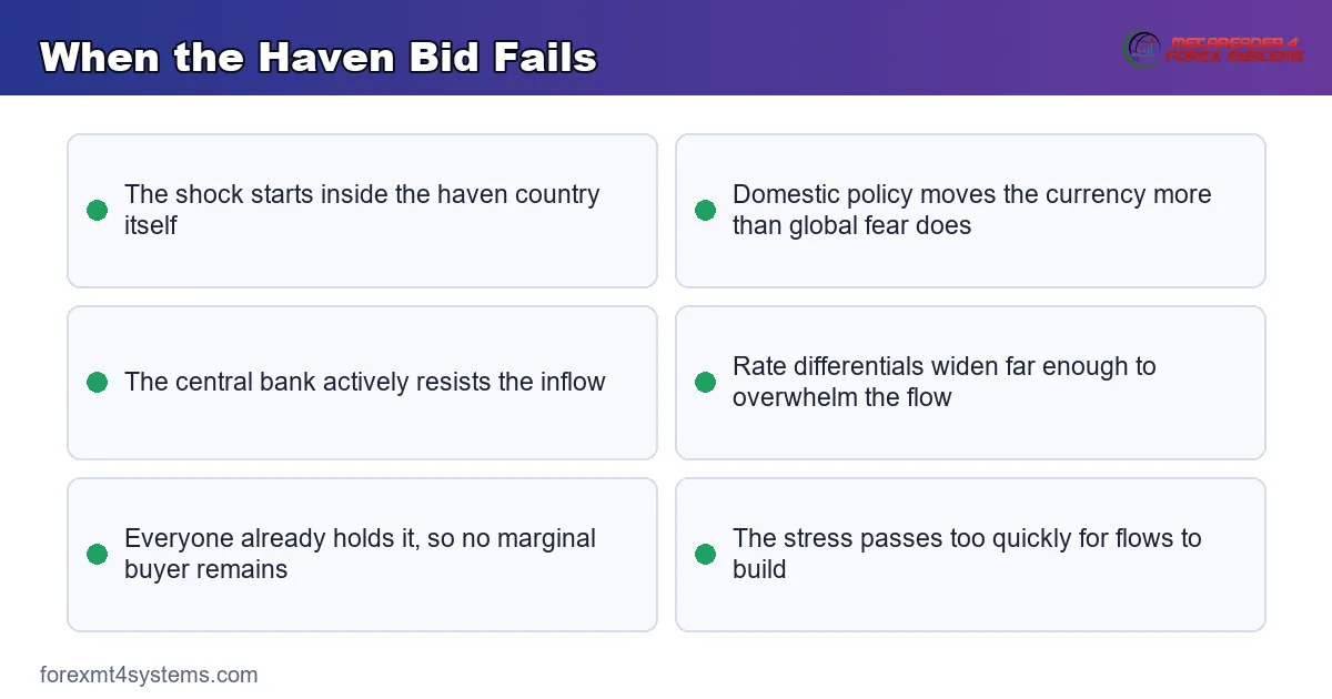 keypoints panel on when the haven bid fails and the usual flow pattern breaks down