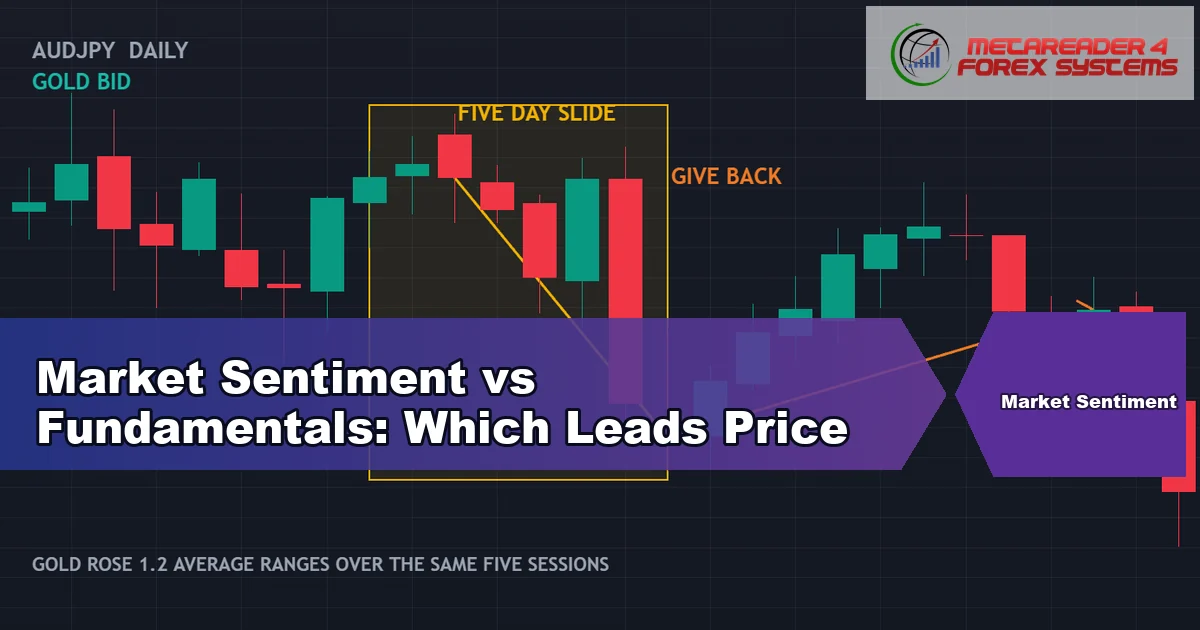 market sentiment vs fundamentals - Market Sentiment vs Fundamentals: Which Leads Price featured image