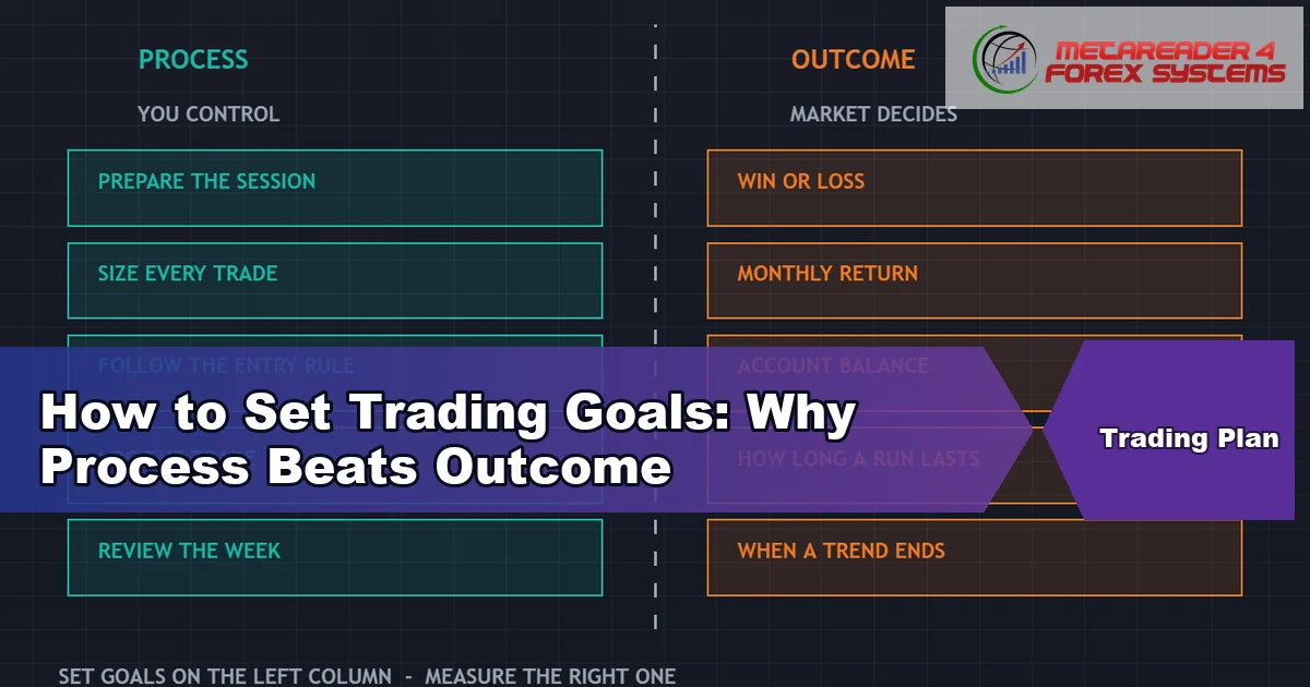 how to set trading goals - How to Set Trading Goals: Why Process Beats Outcome featured image
