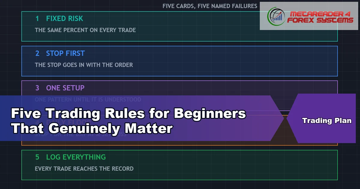 trading rules for beginners - Five Trading Rules for Beginners That Genuinely Matter featured image