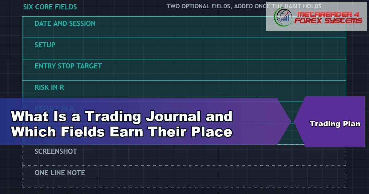 what is a trading journal - What Is a Trading Journal and Which Fields Earn Their Place featured image