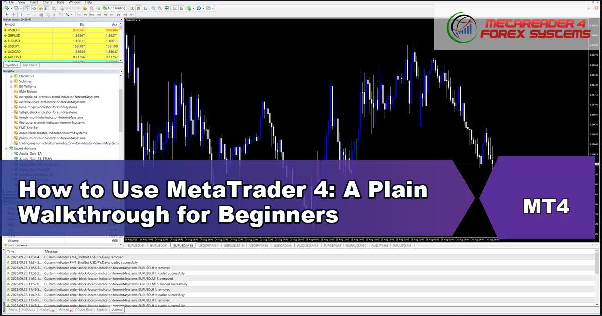 how to use metatrader 4 - How to Use MetaTrader 4: A Plain Walkthrough for Beginners