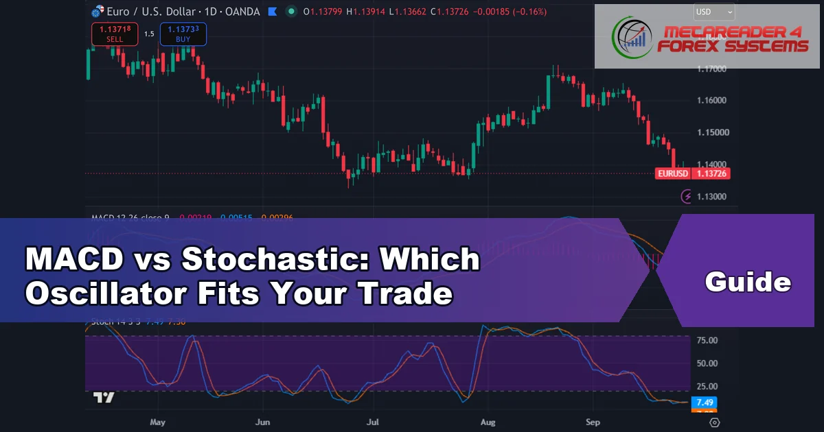 macd vs stochastic - MACD vs Stochastic: Which Oscillator Fits Your Trade
