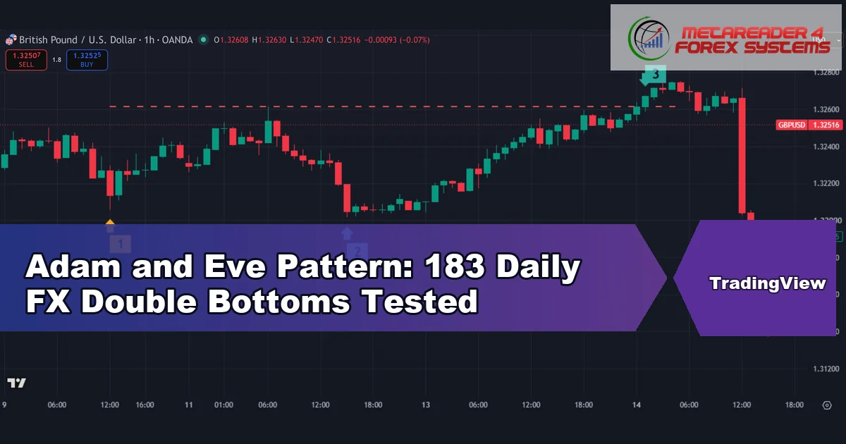 adam and eve pattern - Adam and Eve Pattern: 183 Daily FX Double Bottoms Tested